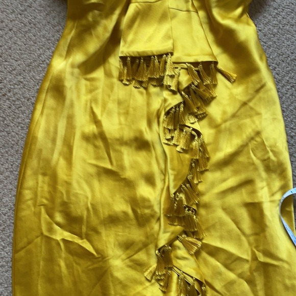 Cinq a sept Elise yellow tassel dress - Picture 10 of 10